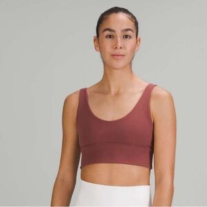 Lululemon Align Reversible Bra *Light Support A/B Cup 10 Smoky Red/ Pink Blossom